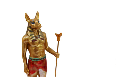 anubis isolatedの写真素材