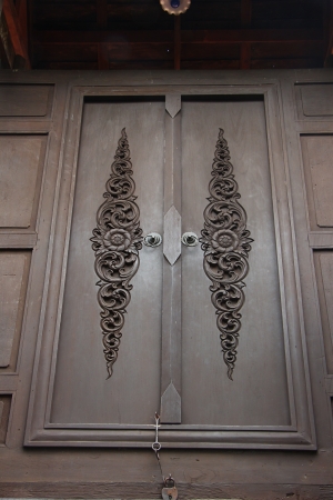 antique doorの写真素材