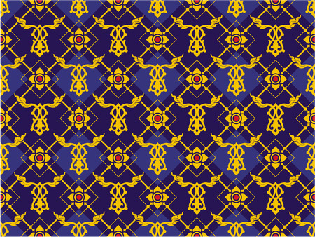 Thai art patternのイラスト素材