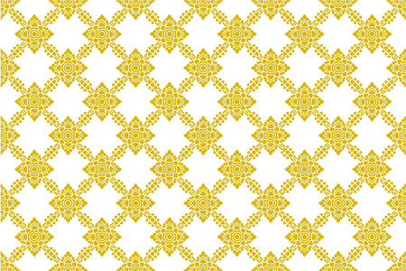 Thai art patternのイラスト素材