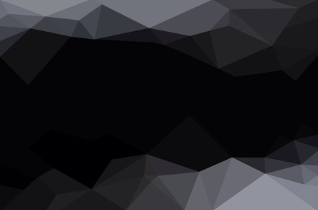 Abstract polygon geometric background. Vector and illustrationのイラスト素材