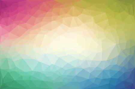 Abstract polygon geometric background. Vector and illustrationのイラスト素材