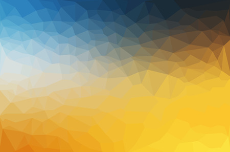 Abstract polygon geometric background. Vector and illustrationのイラスト素材