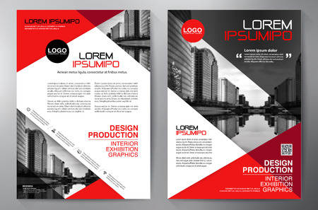 Business brochure flyer design a4 template. Vector illustrationのイラスト素材