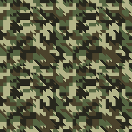 Military camouflage seamless pattern. Vector and Illustrationのイラスト素材
