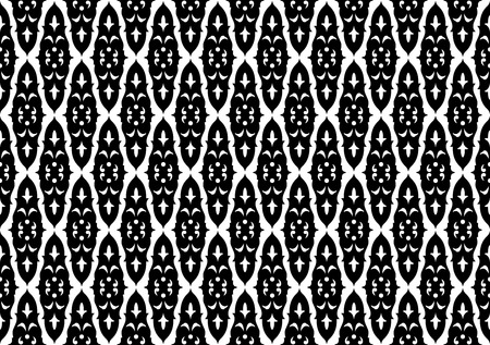 Cool Seamless pattern  ornament decorate vector and illustration.のイラスト素材