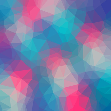 Abstract polygon geometric background. Vector and illustrationのイラスト素材