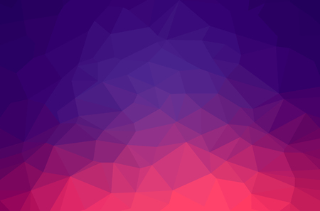 Abstract polygon geometric background. Vector and illustrationのイラスト素材