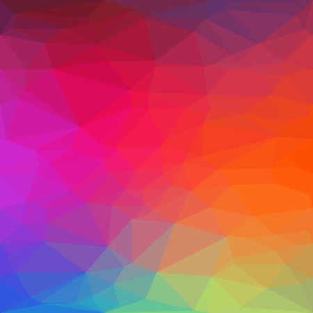 Abstract polygon geometric background. Vector and illustrationのイラスト素材