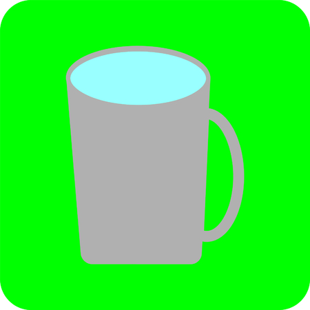 Glass of water iconのイラスト素材