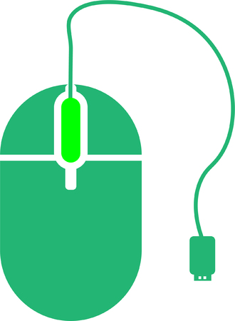 Icon Computer Mouse USBのイラスト素材