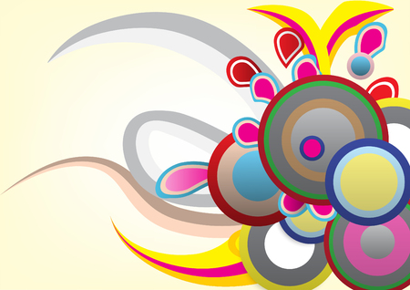 Abstract colorful background 3のイラスト素材