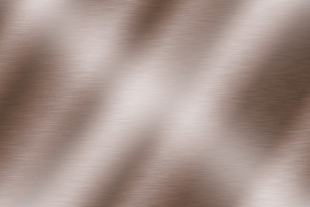 Shiny metal reflecting lightの写真素材