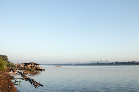 landscape nature of Mekong Riverの写真素材
