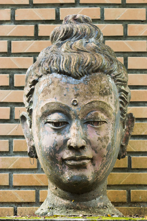 Buddha headの写真素材