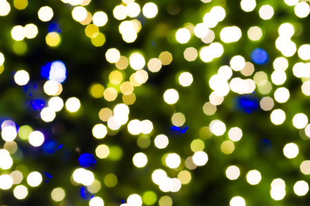 Defocused bokeh lights for backgrounds
