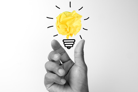 creative idea.Concept of idea and innovation	の写真素材