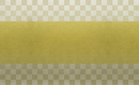 Background material to feel the sum Gold Ichimatsu patternの写真素材