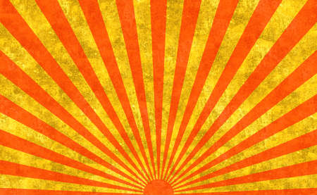 Background material to feel the sun sun, morning sun, red gold, Japanese flag, japanese flag, sun flagの写真素材