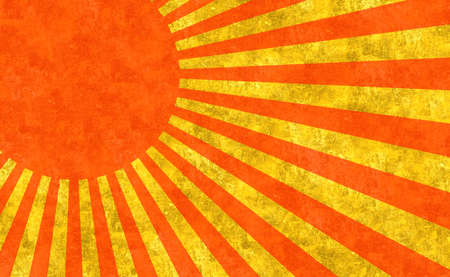 Background material to feel the sun sun, morning sun, red gold, Japanese flag, japanese flag, sun flagの写真素材