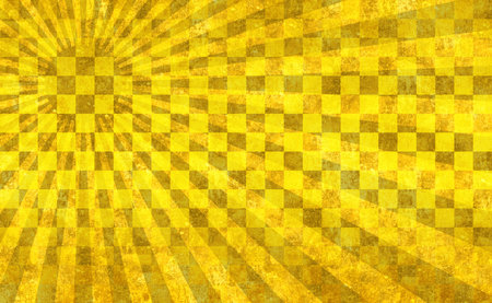 Radiation golden sun burstの写真素材