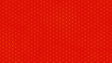 Background material that feels Japanese Hemp leaves Traditional pattern Redの写真素材