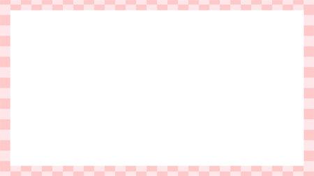 Pink checkered background materialの写真素材