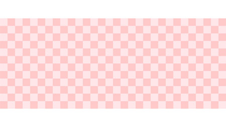 Background material that feels Japanese Pink checkered frameの写真素材