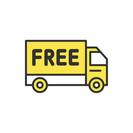 Track icon with FREE drawnのイラスト素材