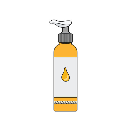 cartoon Vector illustration conditioner icon in doodle styleのイラスト素材