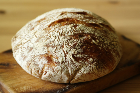 homemade breadの写真素材