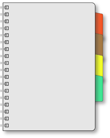 note bookのイラスト素材