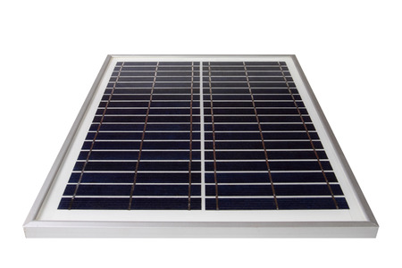 Solar Panel isolatedの写真素材