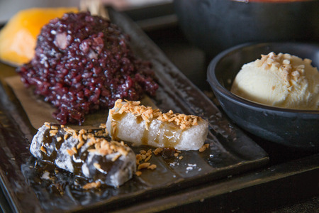 Dessert combinationの写真素材