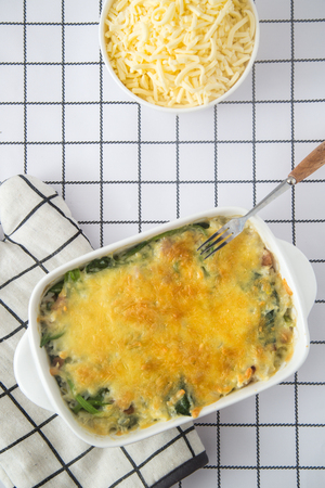 Cheese risottoの写真素材