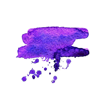 Vector abstract watercolor banner. Design template with place for your text. Can be used for banners for sale, web pages, printing, invitations, cards, etc.のイラスト素材