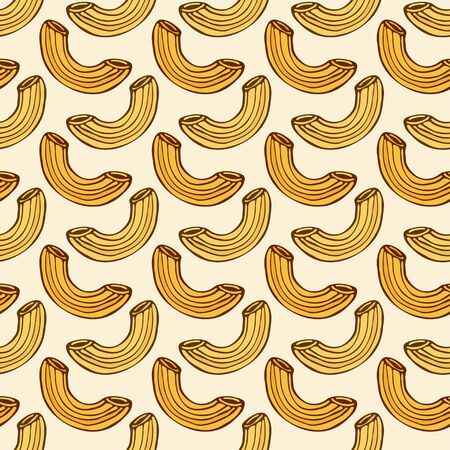 Pasta seamless pattern. Food background designのイラスト素材