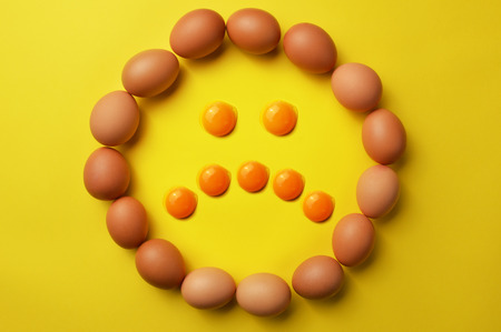 Sadness emoticonの写真素材