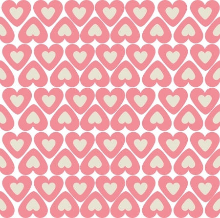 Heart seamless pattern. Backgroundのイラスト素材