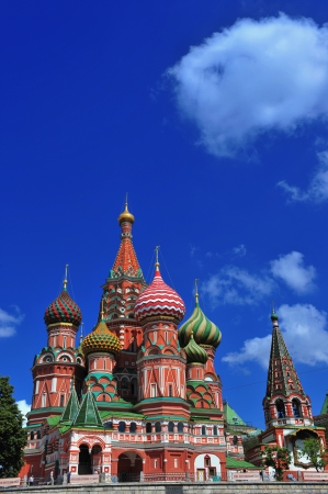 Cathedral of Saint Basil the Blessed in Moscow, Russiaのeditorial素材