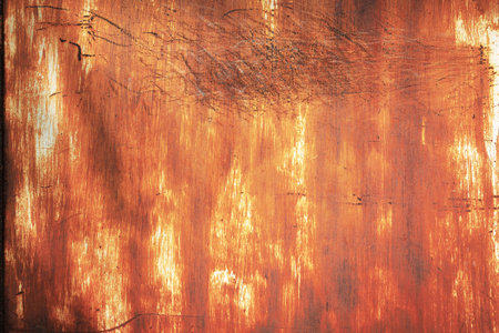 grunge rusty zinc wall background.
