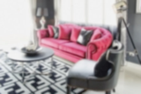 Defocus sofa set in living room