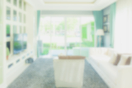 Defocus living room in modern classic styleの写真素材