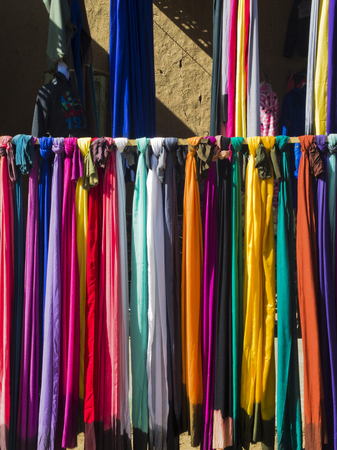 Shopping in Moroccoの写真素材
