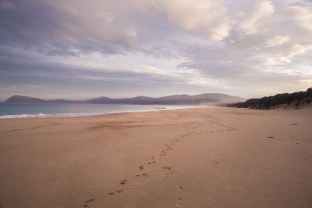 Bruny Island beachの写真素材