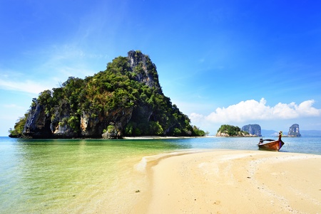 local boat and traditional boat in Thailandの写真素材