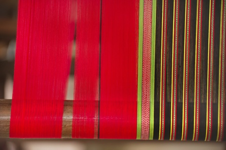 roll of many color weaveの写真素材