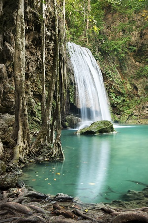 waterfallの写真素材
