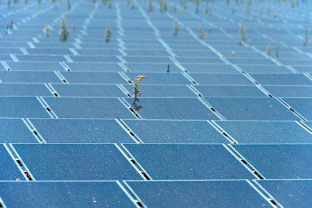 Old Solar power station の写真素材