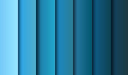 abtract blue shade gradient background, vector ,illustration, paper art styleのイラスト素材